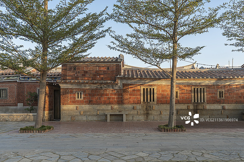 福建省泉州市晋江市梧林传统村落建筑图片素材