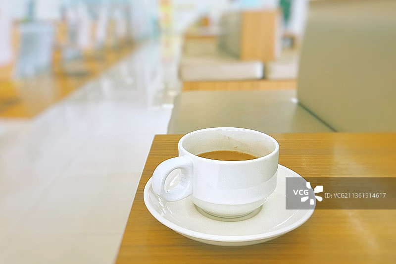 客户休息室中的咖啡杯图片素材