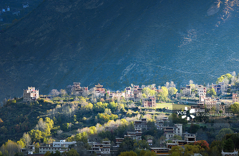 丹巴秋色 Danba autumn图片素材