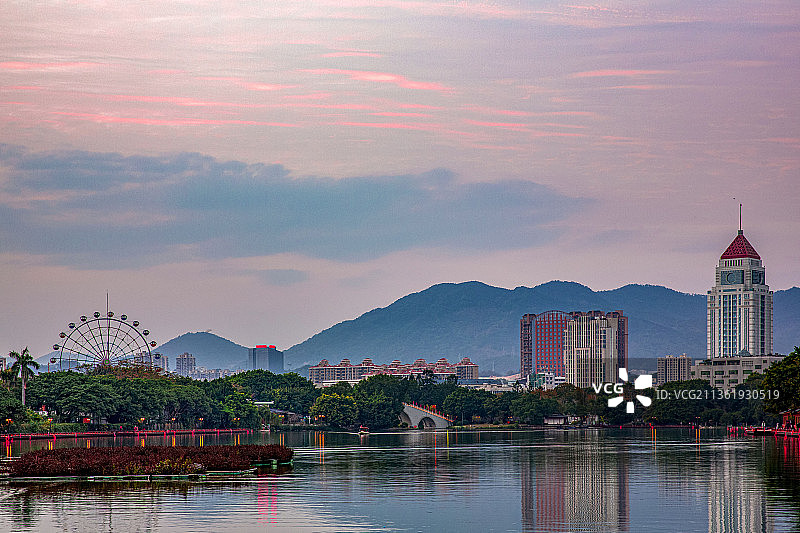 福州西湖图片素材