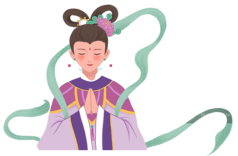 紫姑图片素材
