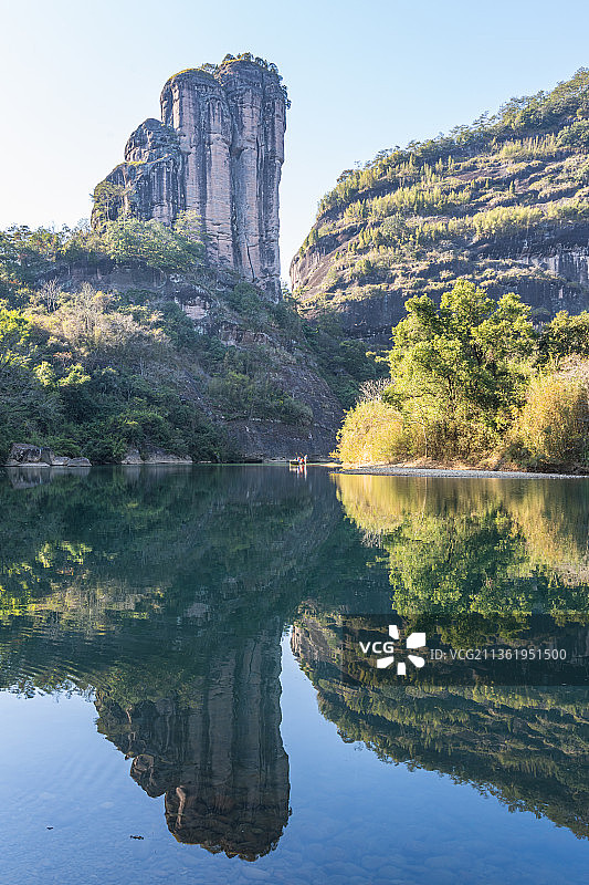 福建武夷山国家公园玉女峰图片素材