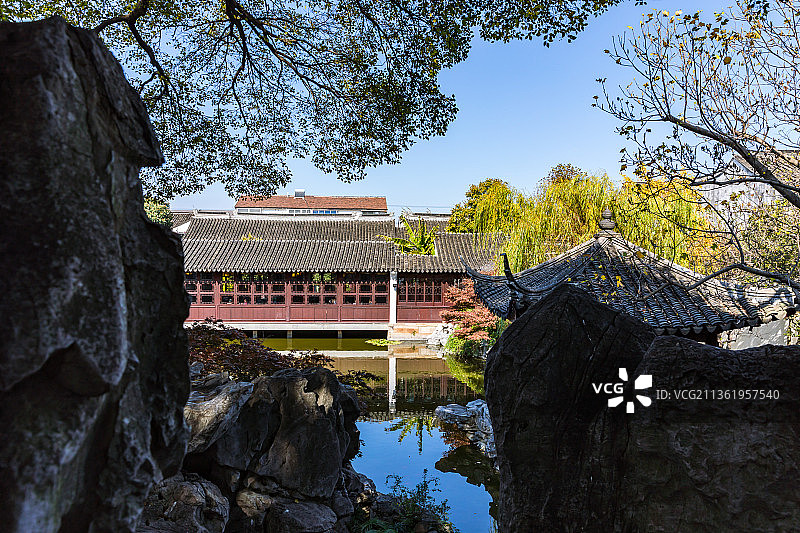 苏州艺圃图片素材