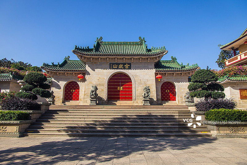 广东省汕尾市陆丰碣石镇玄武石古建筑图片图片素材