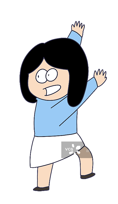 元素：吃惊的女性图片素材