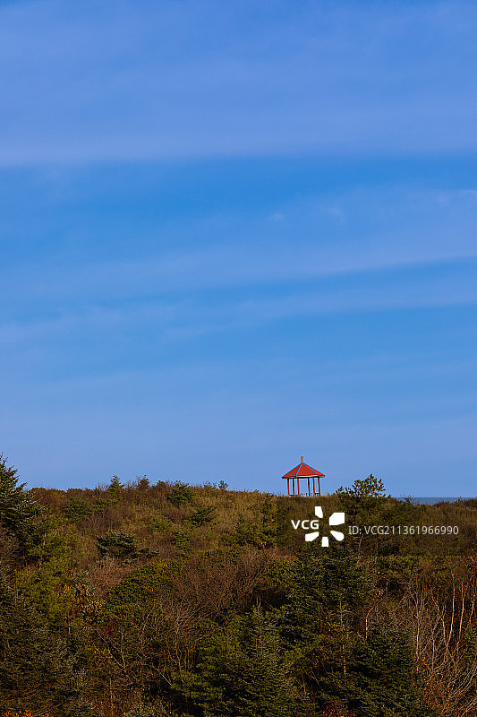 中国陕西汉中留坝柴柏山风景图片素材