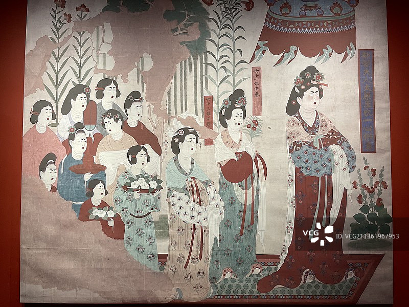 敦煌壁画图片素材