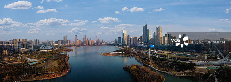 合肥 蜀山区 天鹅湖 大剧院 广电中心 市民广场 新地中心图片素材