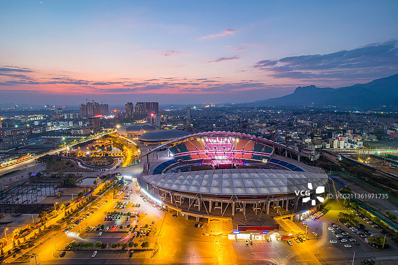 贵港市体育中心图片素材
