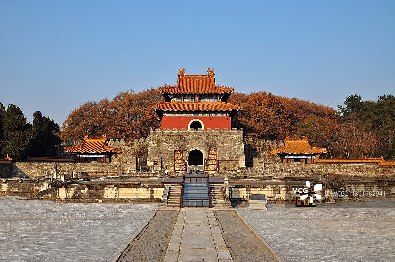 湖北钟祥明显陵图片素材