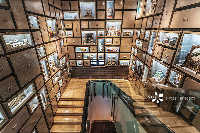 长春长影旧址博物馆室内展厅图片素材