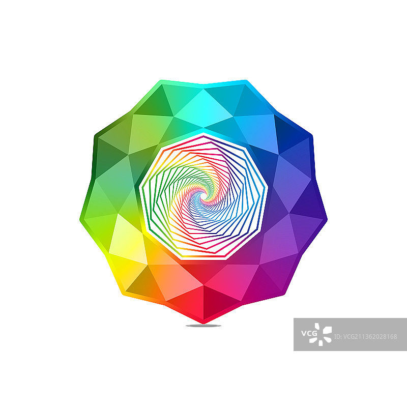 彩色闪光戒指图片素材