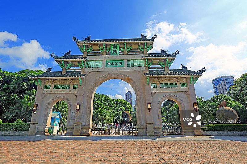 福建厦门中山公园：南门图片素材