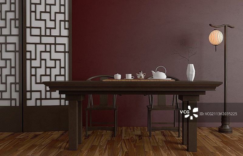 中国风室内设计图片素材