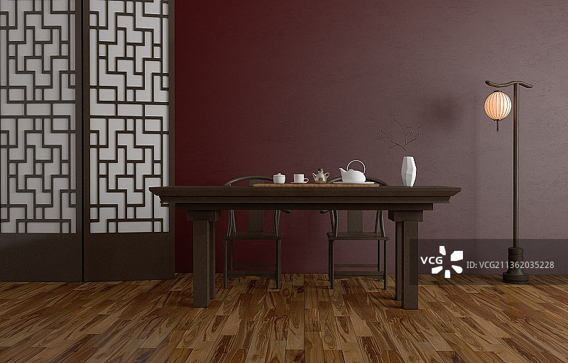 中国风室内设计图片素材