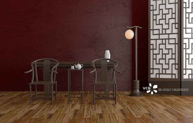 中国风室内设计图片素材