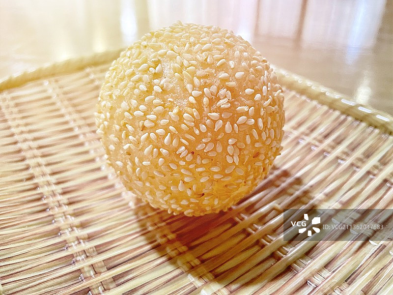 特色小吃麻团图片素材