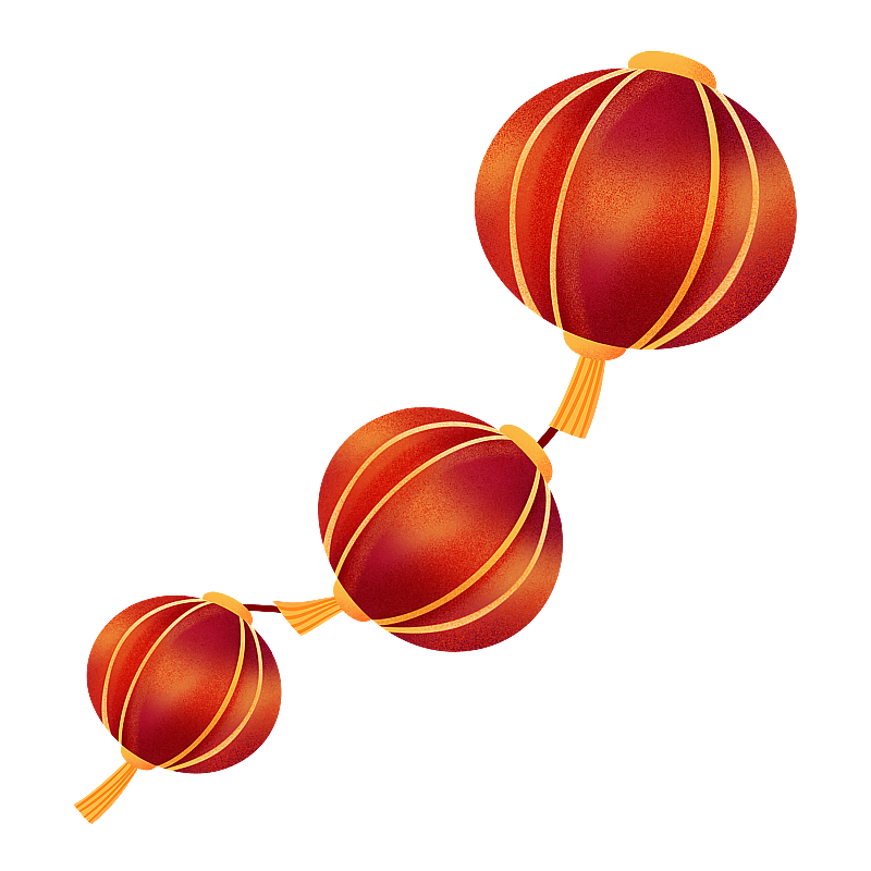 一串灯笼图片素材