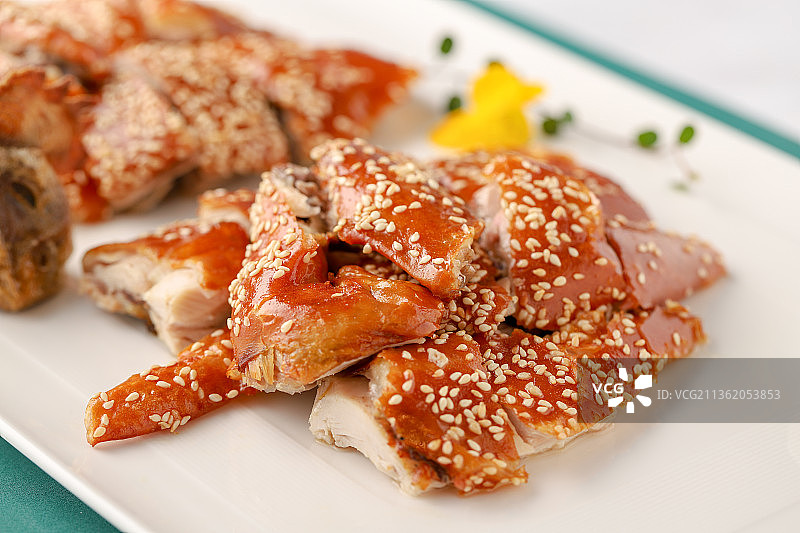 脆皮麻香鸡图片素材