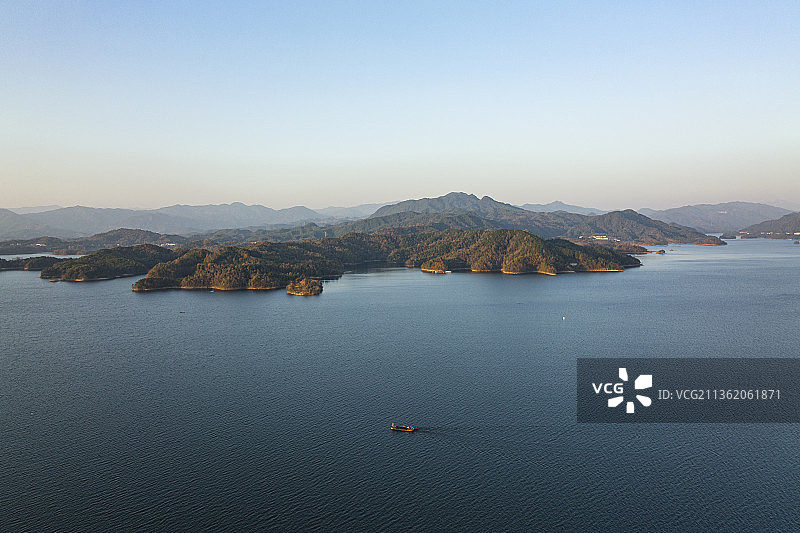 渔舟唱晚图片素材