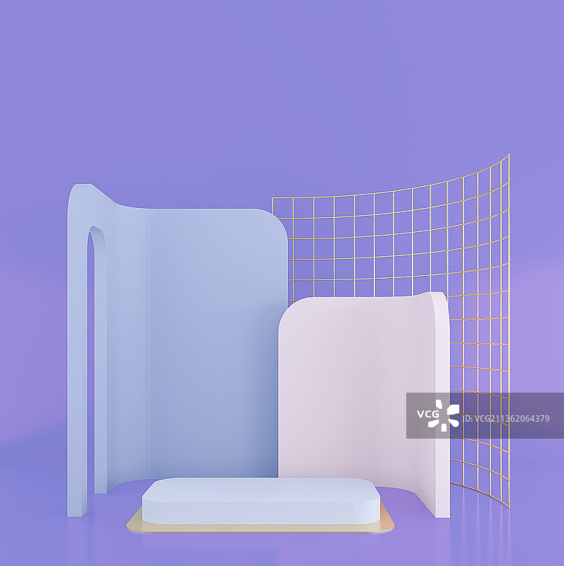 三维图形 弧形 产品 背景展台图片素材