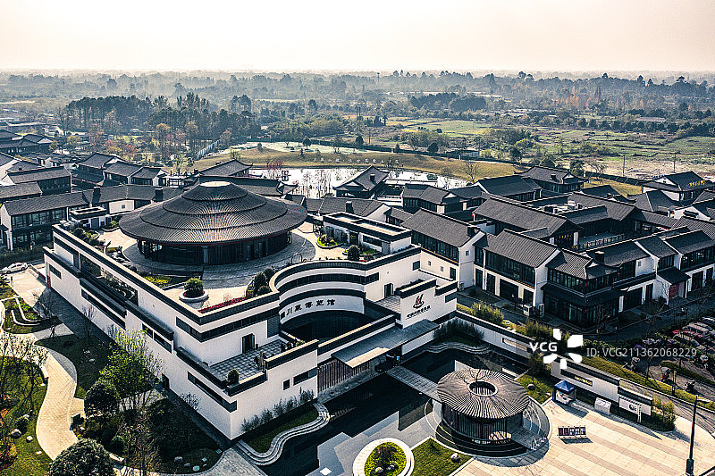 成都郫都区川菜小镇图片素材