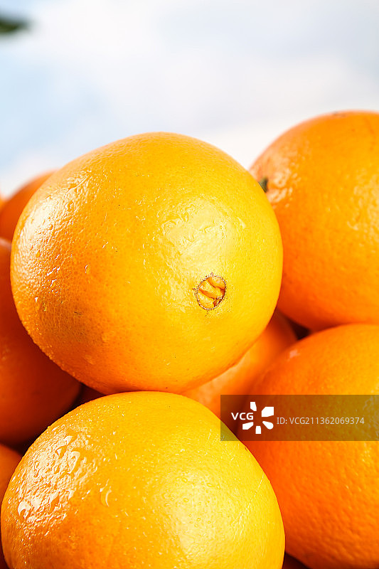 一堆赣南脐橙图片素材