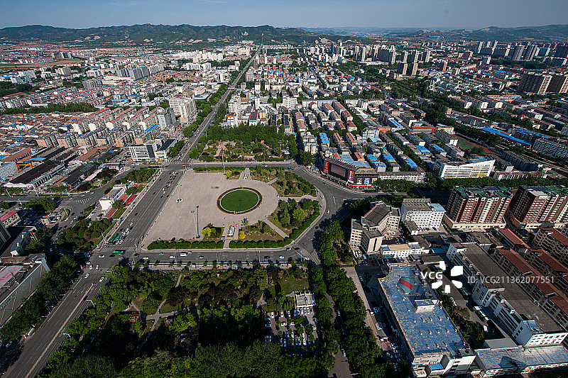 长治八一广场图片素材