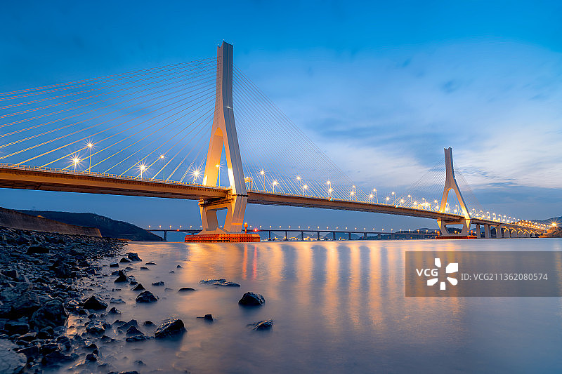 富翅门大桥图片素材