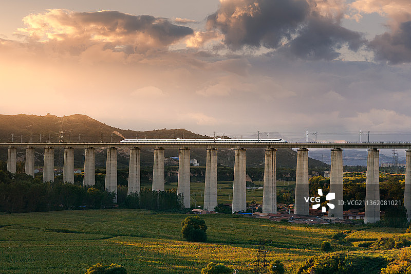 石太高铁图片素材