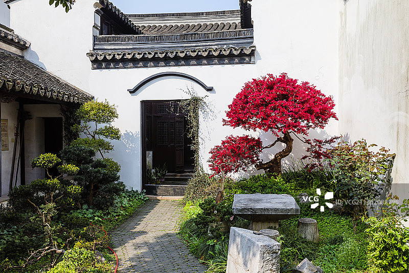 江苏苏州张家港恬庄杨氏宅第杨氏南宅图片素材