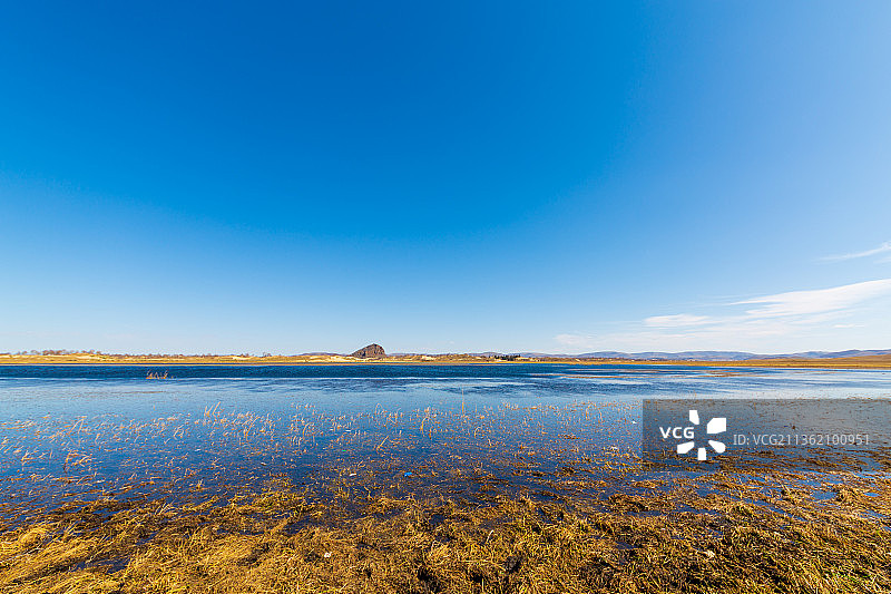 乌兰布统将军泡子图片素材