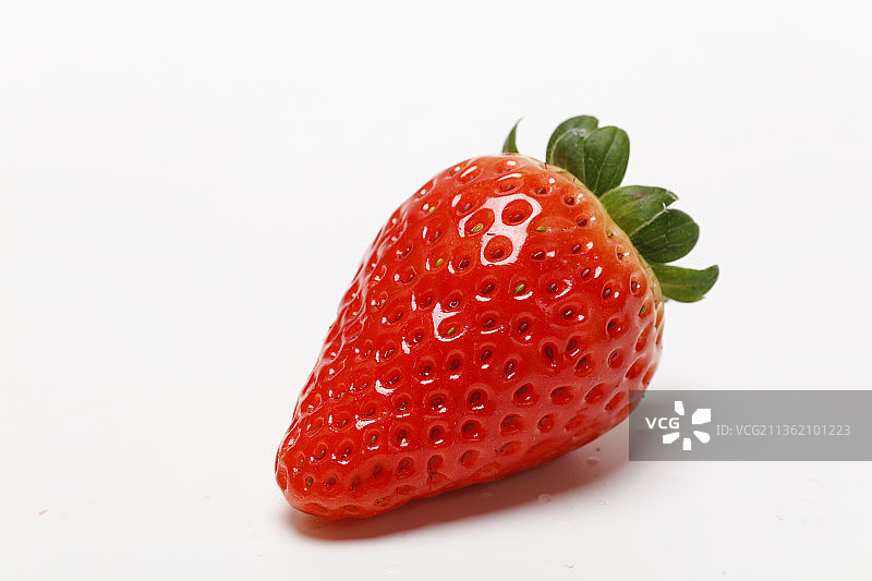 一个草莓特写图片素材