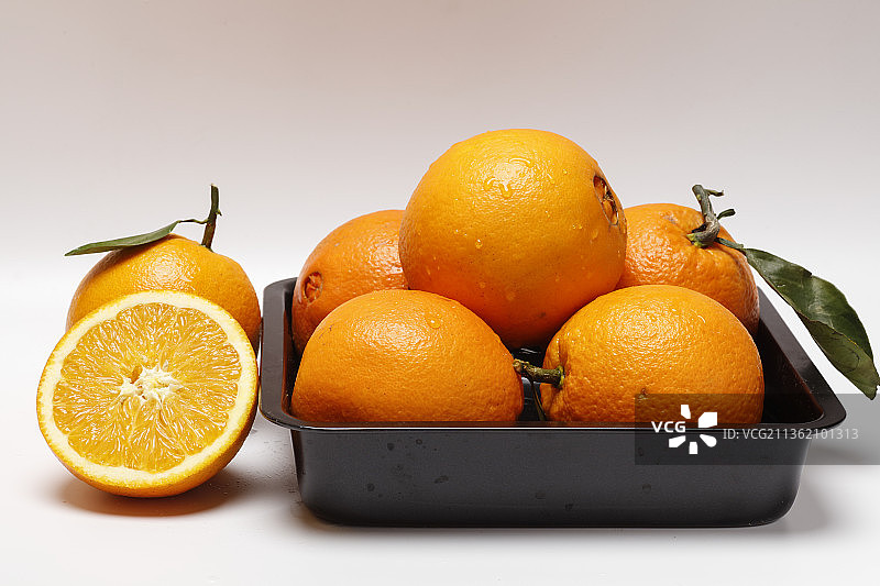 橙子创意摆拍图片素材