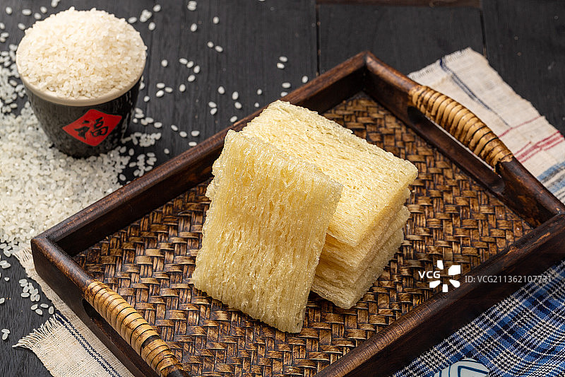 广东风味干米粉块图片素材