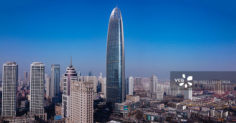 济南 市中区 绿地中心 趵突泉 五龙潭 泉城广场 共青团路图片素材