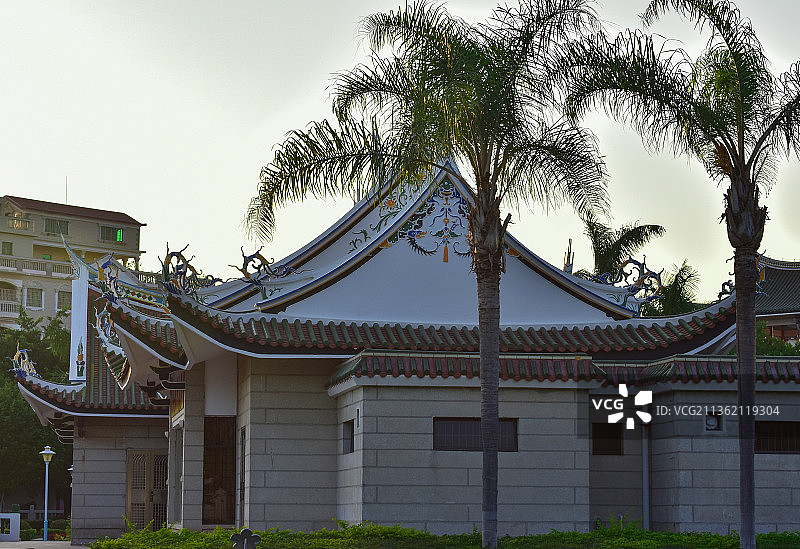 嘉庚公园厦门特色房屋建筑图片素材
