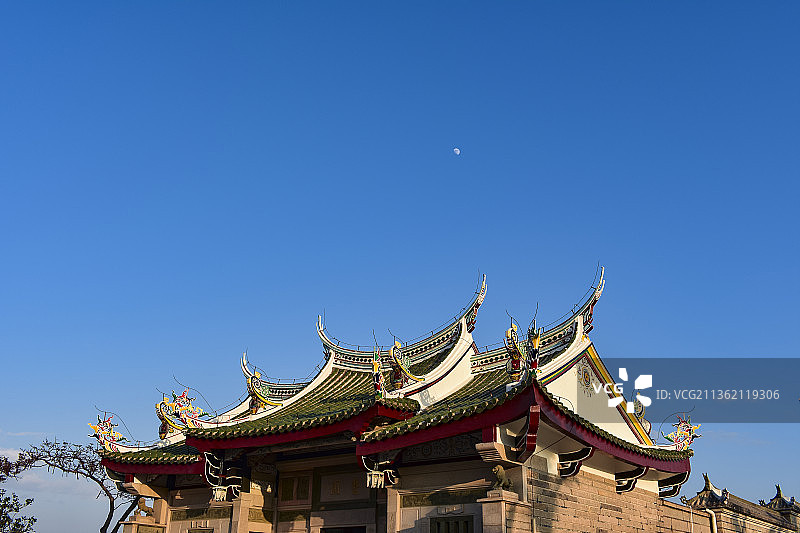 嘉庚公园厦门特色房屋建筑图片素材