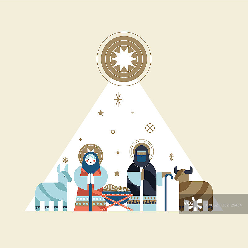 简朴的家庭和动物图片素材