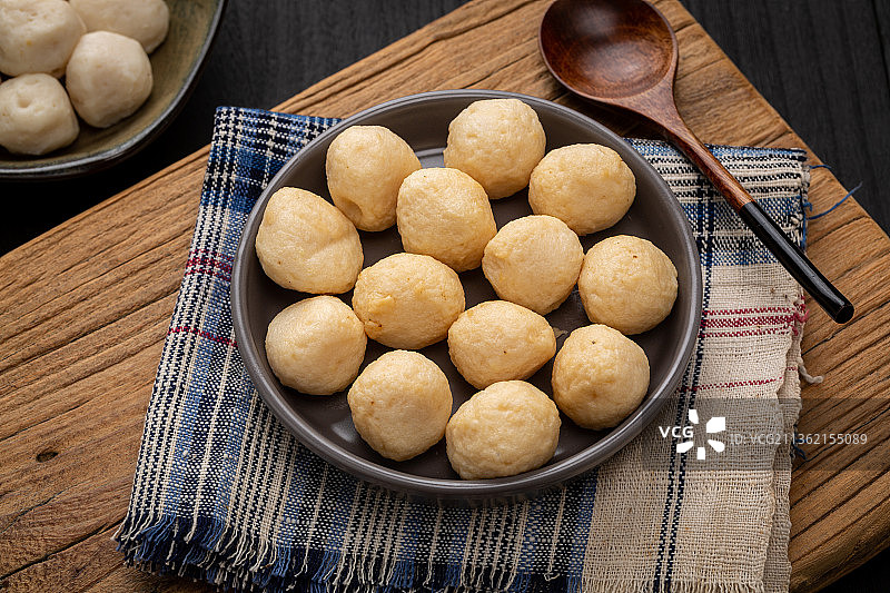 火锅食材黄金鱼蛋图片素材