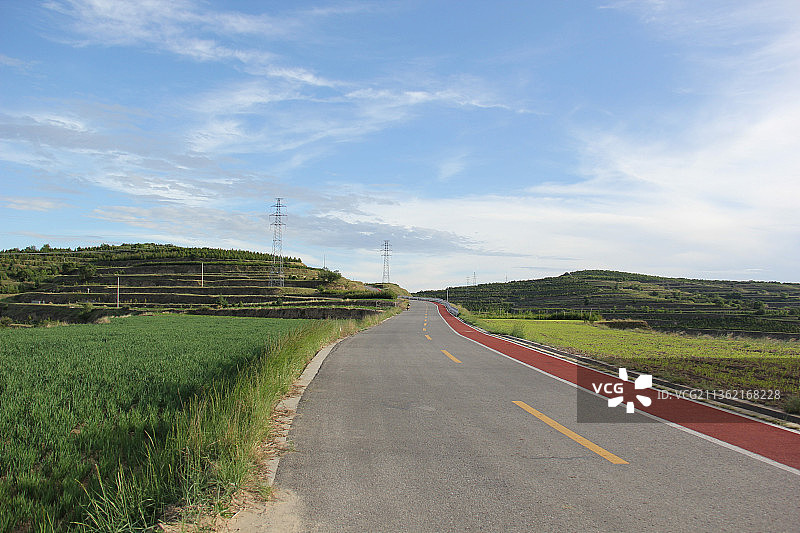 乡村公路图片素材