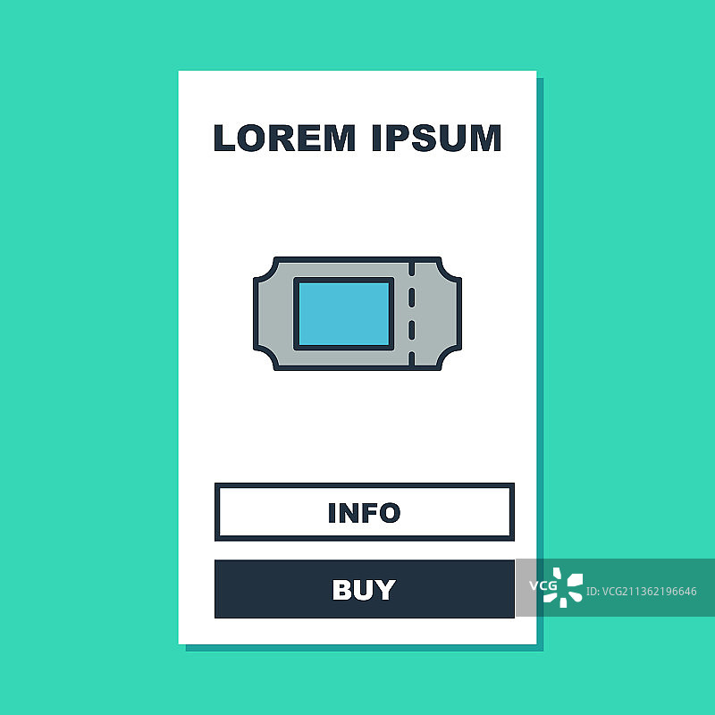 电影票图标图片素材