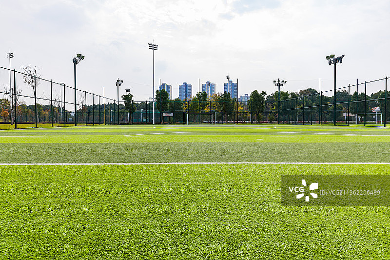 足球场 无人 草皮图片素材