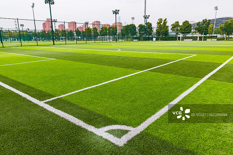 足球场 无人 草皮图片素材