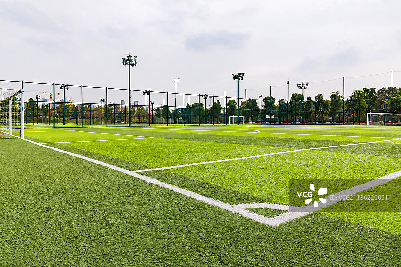 足球场 无人 草皮图片素材