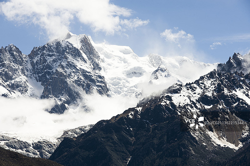 雀儿山图片素材