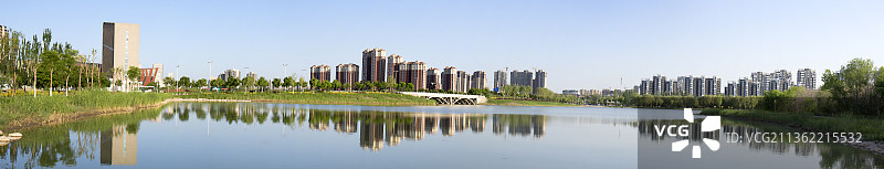 华雁湖的春天图片素材