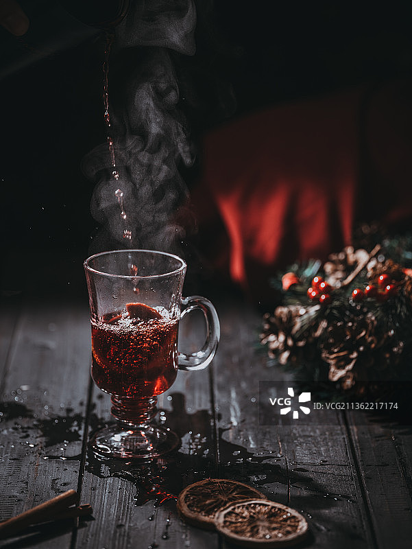 热红酒图片素材