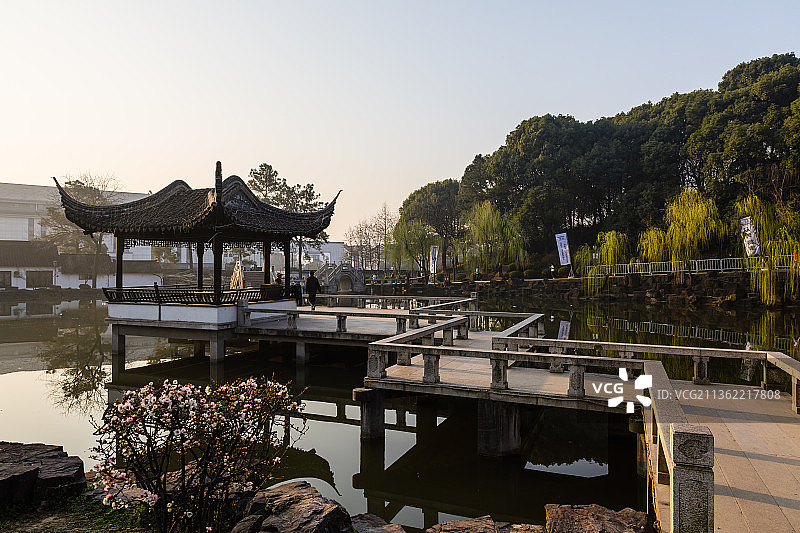 苏州灵岩山风光图片素材