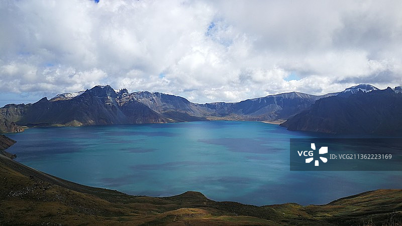 长白山天池图片素材